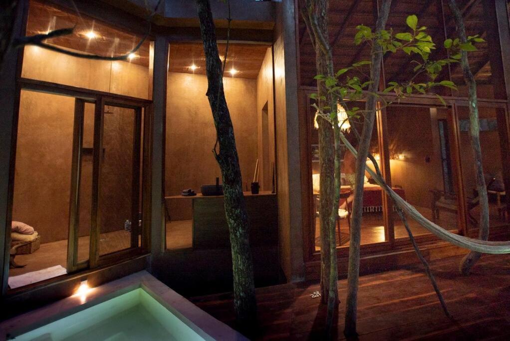 Ojo De Arbol, Boutique Cabin In The Real Jungle Tulum Pueblo Buitenkant foto