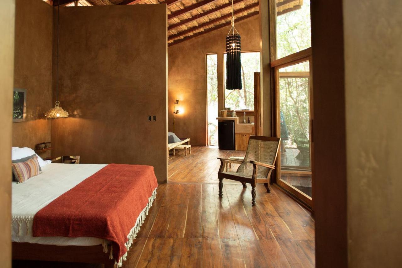 Ojo De Arbol, Boutique Cabin In The Real Jungle Tulum Pueblo Buitenkant foto