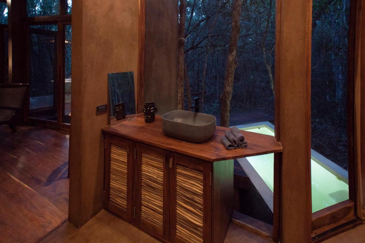 Ojo De Arbol, Boutique Cabin In The Real Jungle Tulum Pueblo Buitenkant foto