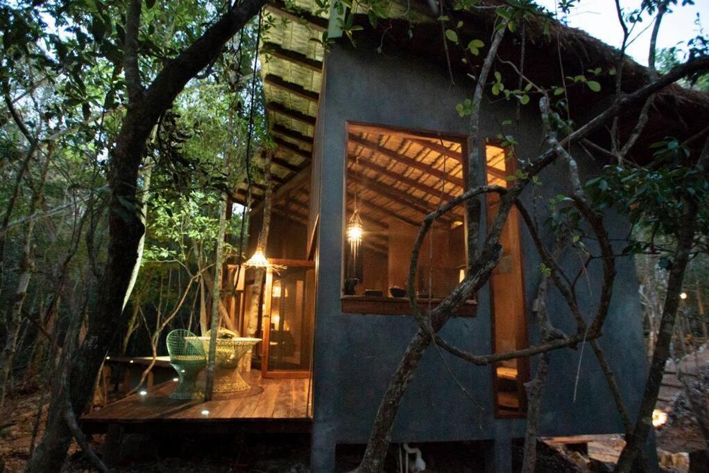 Ojo De Arbol, Boutique Cabin In The Real Jungle Tulum Pueblo Buitenkant foto