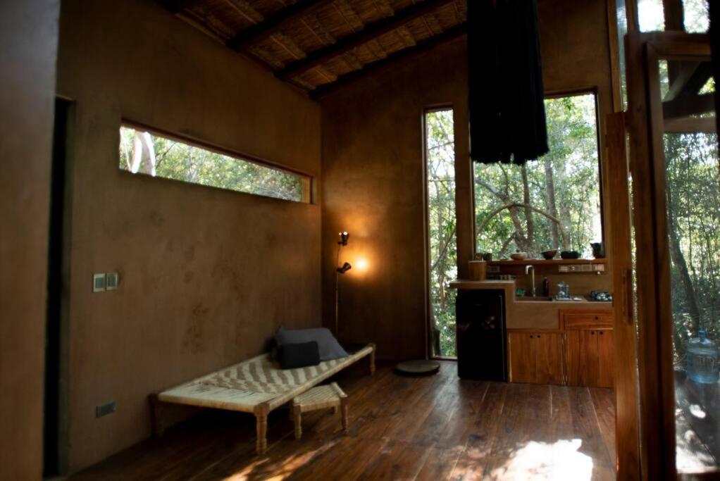 Ojo De Arbol, Boutique Cabin In The Real Jungle Tulum Pueblo Buitenkant foto