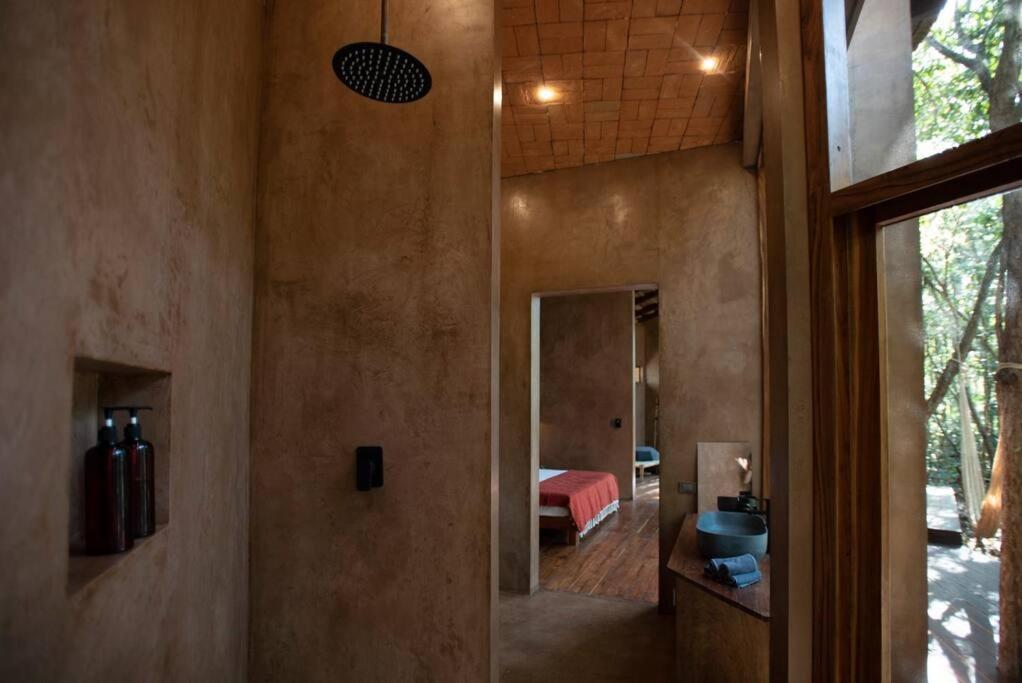 Ojo De Arbol, Boutique Cabin In The Real Jungle Tulum Pueblo Buitenkant foto