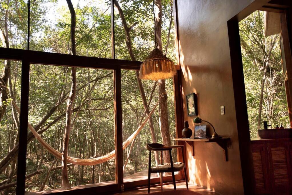 Ojo De Arbol, Boutique Cabin In The Real Jungle Tulum Pueblo Buitenkant foto