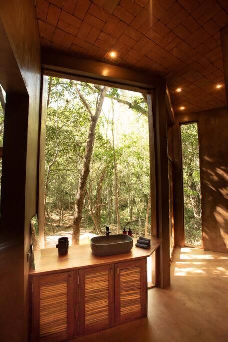 Ojo De Arbol, Boutique Cabin In The Real Jungle Tulum Pueblo Buitenkant foto