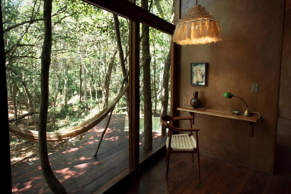 Ojo De Arbol, Boutique Cabin In The Real Jungle Tulum Pueblo Buitenkant foto